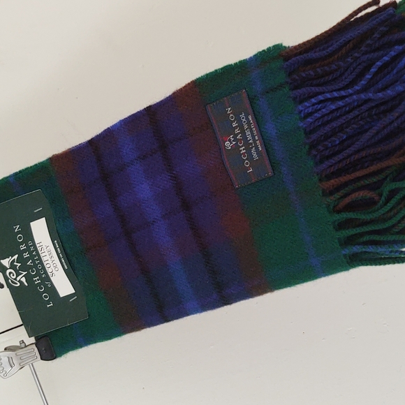 Lochcarron Accessories - Lochcarron Lambswool Scottish Odyssey TartanScarf